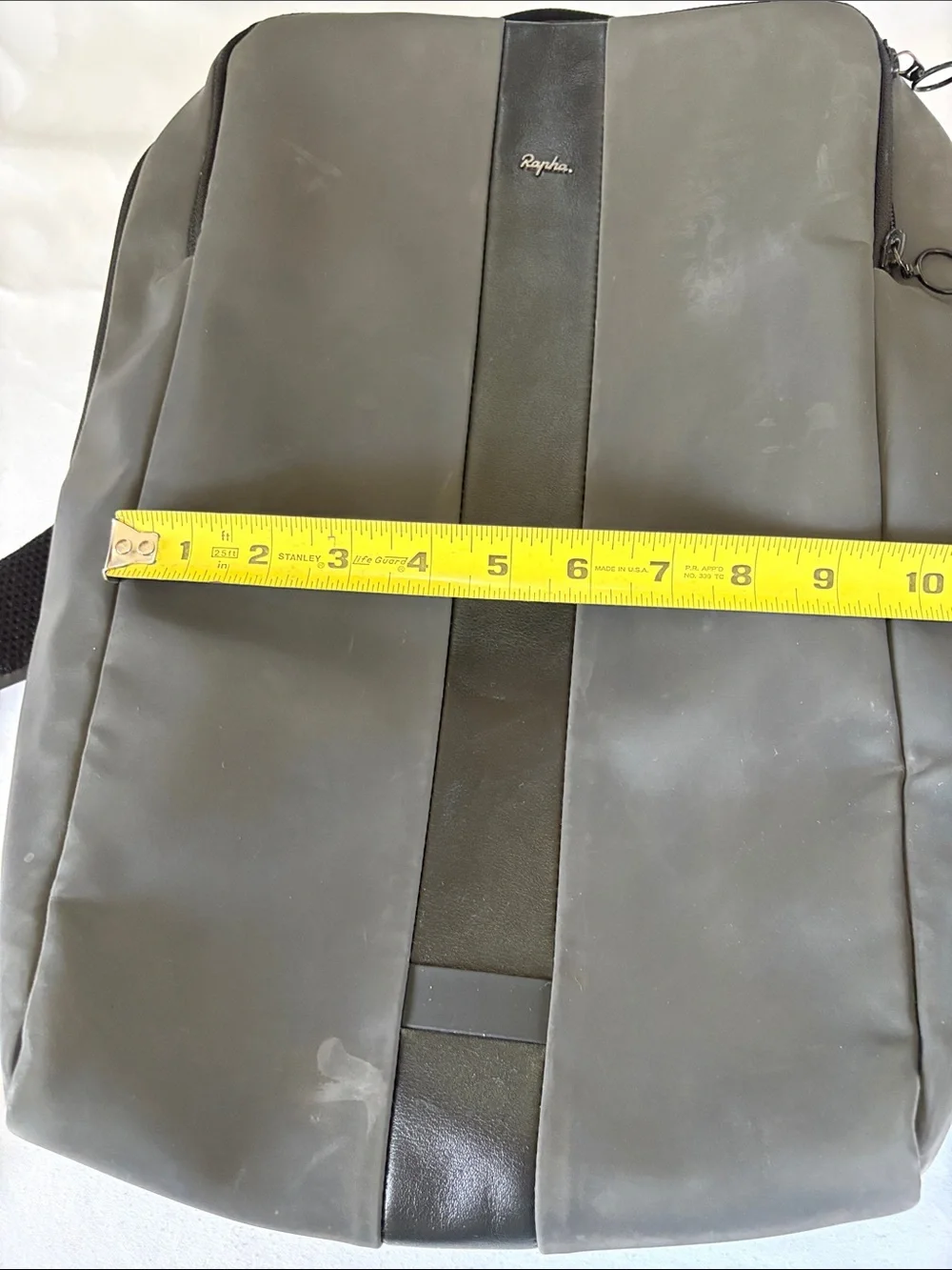 Rapha. Charcoal Gray Cycling Laptop Travel Backpack